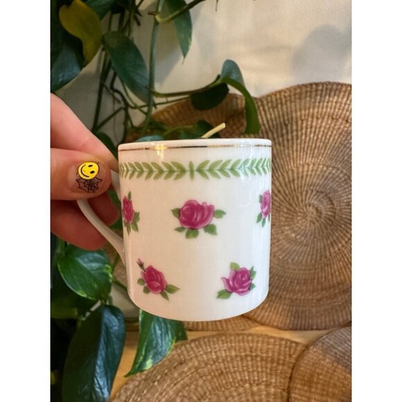 Mug Small Porcelain Glass tea cup - Picture 4 of 6